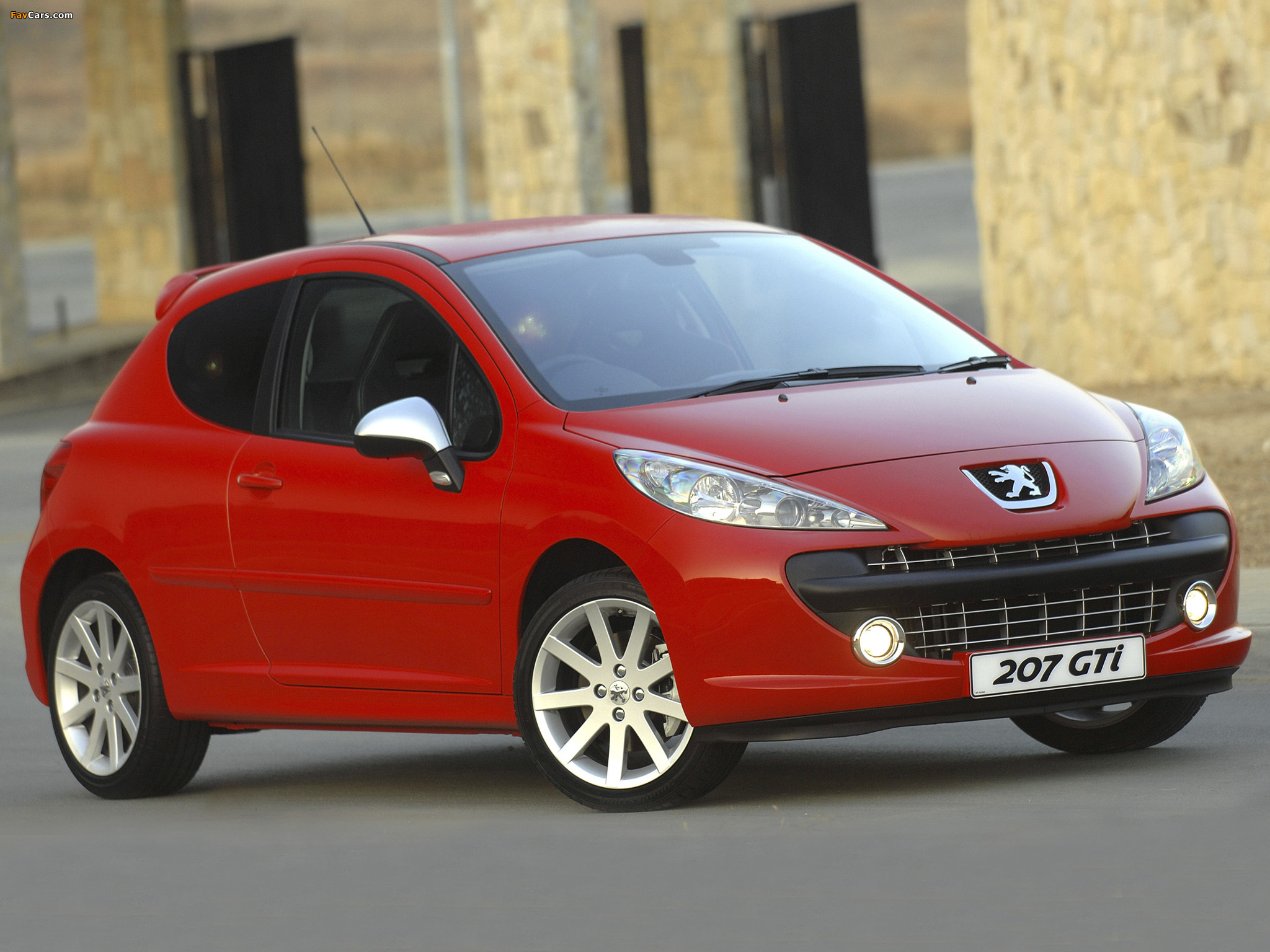 Pictures of Peugeot 207 GTi ZA-spec 2007–10 (2048 x 1536)