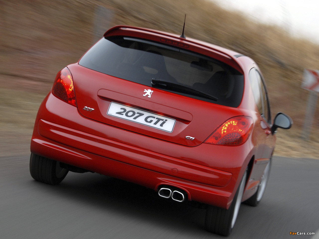 Pictures of Peugeot 207 GTi ZA-spec 2007–10 (1280 x 960)