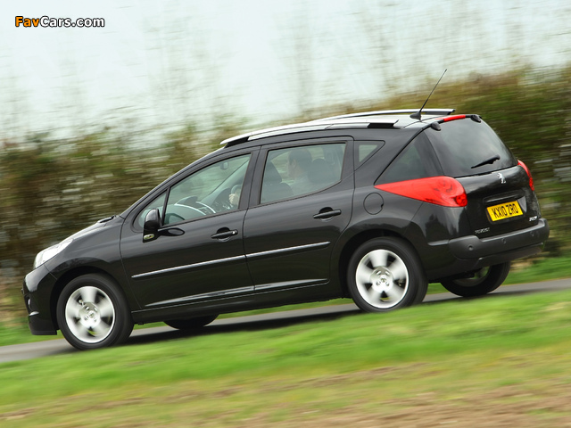 Pictures of Peugeot 207 SW Outdoor UK-spec 2008 (640 x 480)