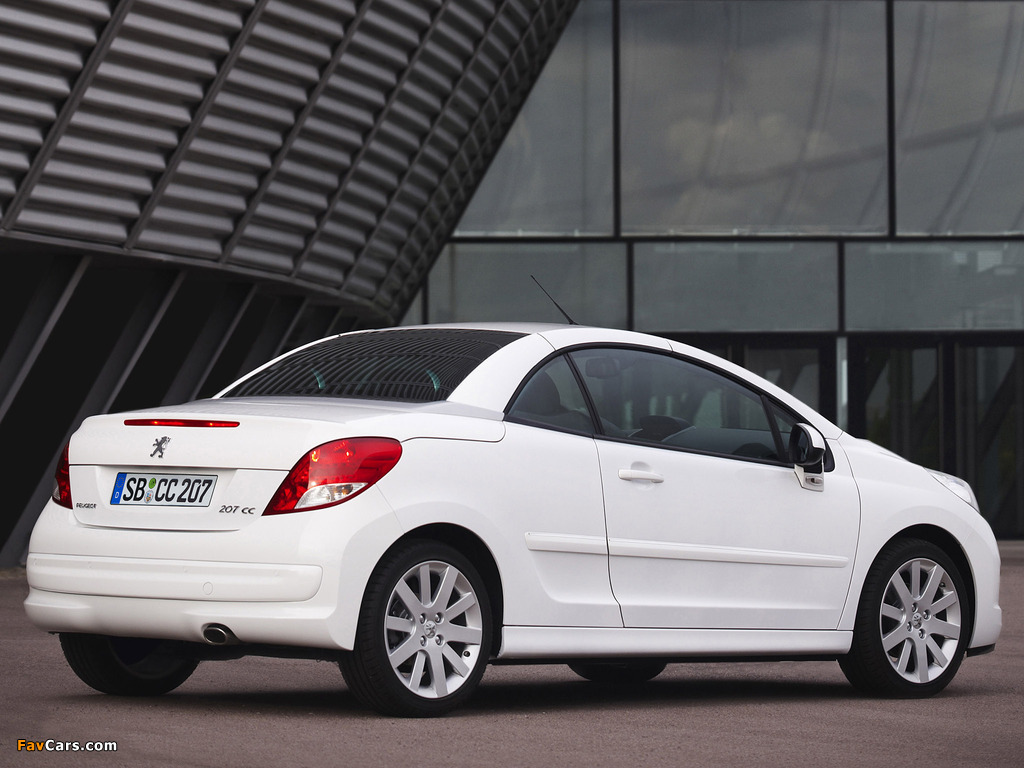 Pictures of Peugeot 207 CC 2009 (1024 x 768)