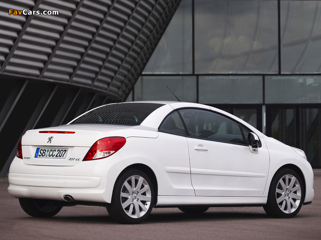 Pictures of Peugeot 207 CC 2009 (640 x 480)