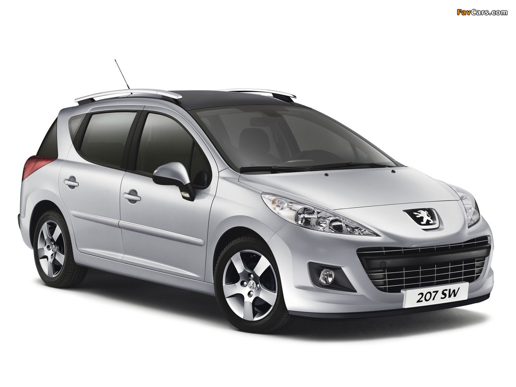 Pictures of Peugeot 207 SW 2009–12 (1024 x 768)