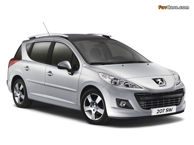 Pictures of Peugeot 207 SW 2009–12 (640 x 480)