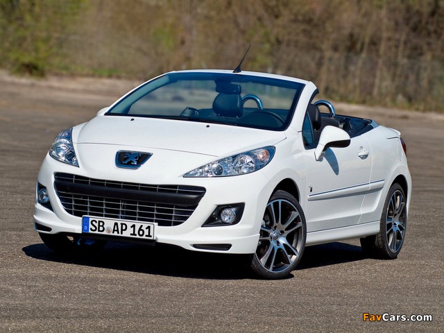 Pictures of Peugeot 207 CC Black & White 2010 (640 x 480)