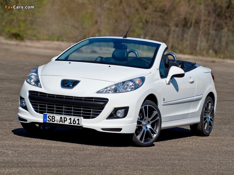 Pictures of Peugeot 207 CC Black & White 2010 (800 x 600)