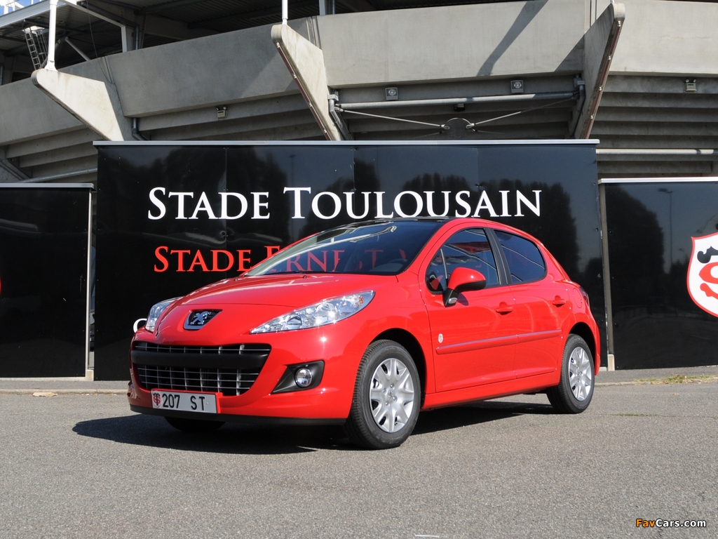 Pictures of Peugeot 207 Stade Toulousain 2011 (1024 x 768)