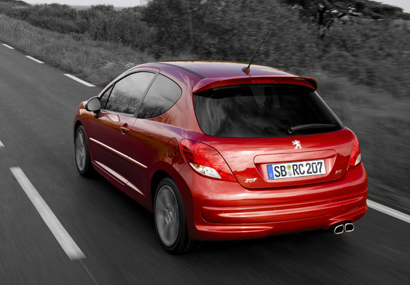 Peugeot 207 RC 2009 wallpapers