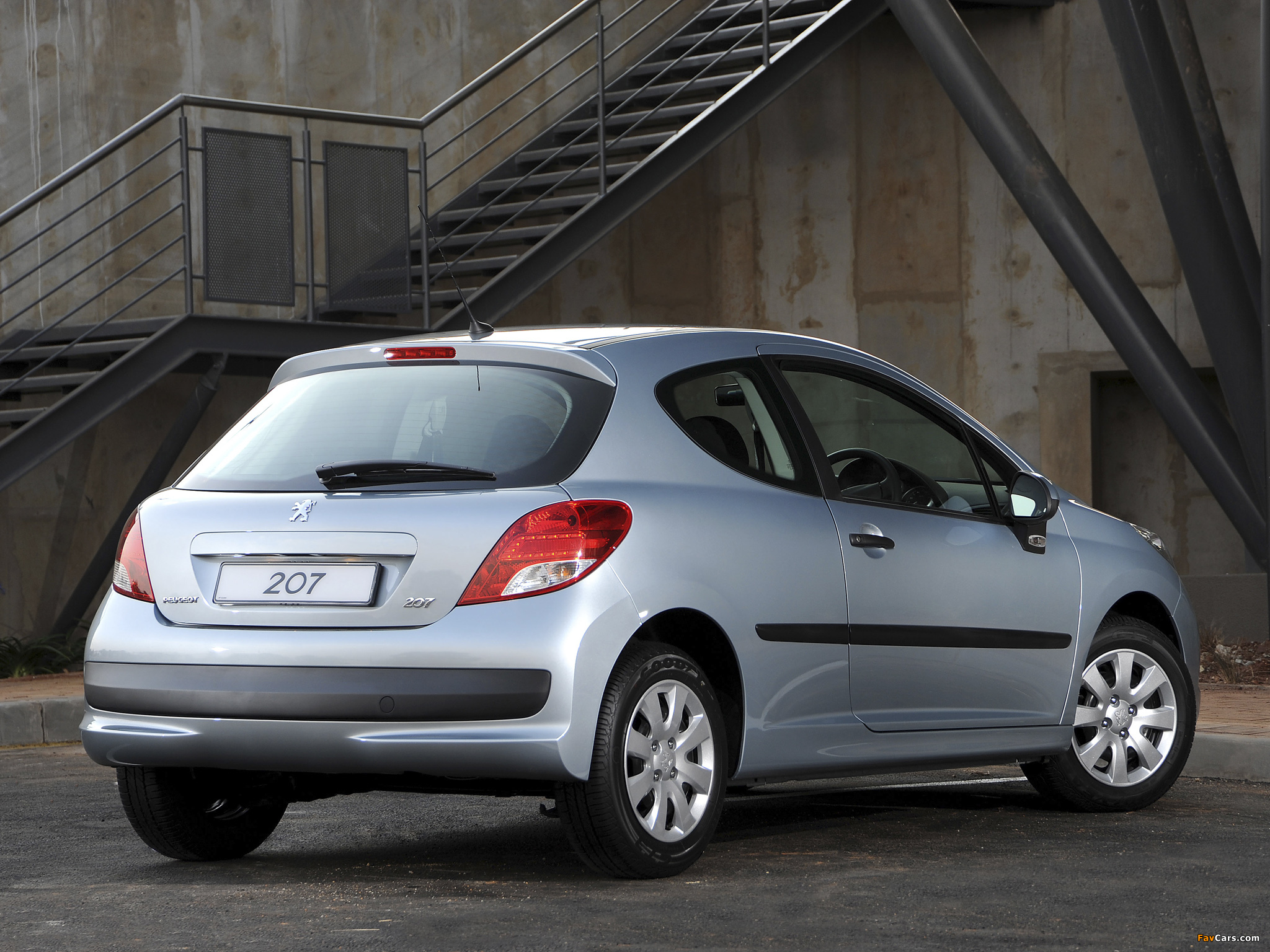 Peugeot 207 3-door ZA-spec 2009–10 wallpapers (2048 x 1536)