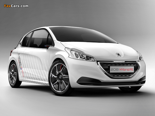 Images of Peugeot 208 HYbrid FE Concept 2013 (640 x 480)