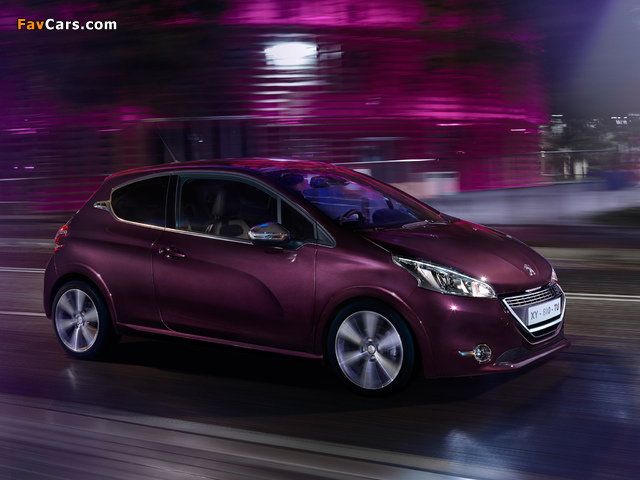 Peugeot 208 XY 3-door 2012 pictures (640 x 480)