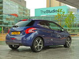 Peugeot 208 3-door UK-spec 2012 pictures