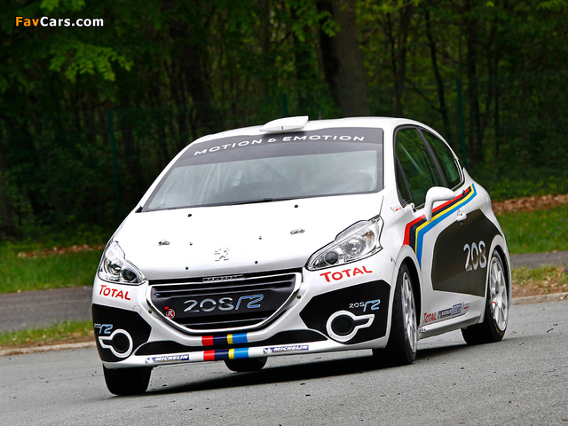 Peugeot 208 R2 2012 wallpapers (640 x 480)
