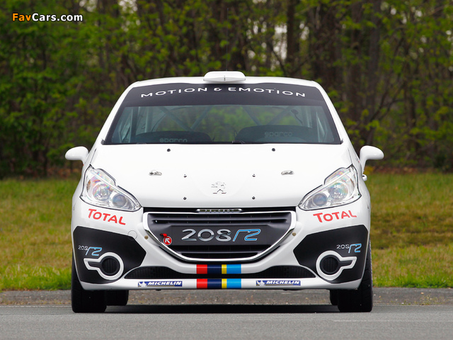 Peugeot 208 R2 2012 wallpapers (640 x 480)