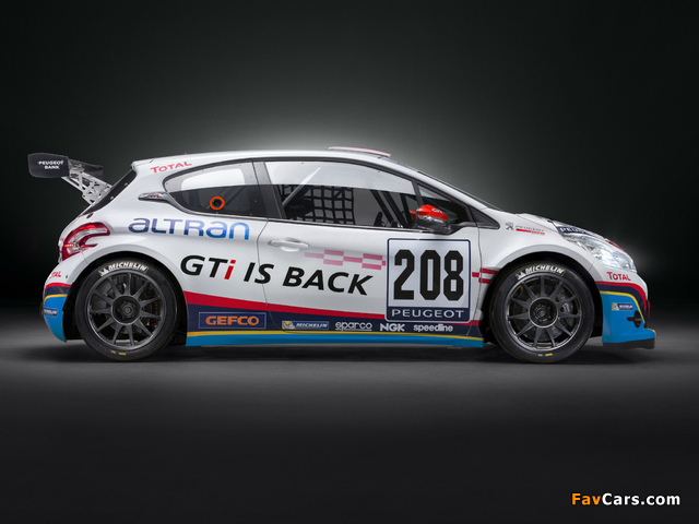 Peugeot 208 GTi Racing Experience 2013 images (640 x 480)