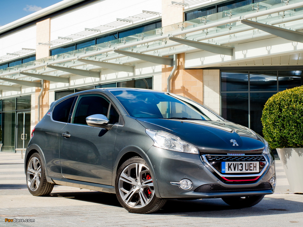 Peugeot 208 GTi UK-spec 2013 images (1024 x 768)