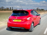 Peugeot 208 GTi UK-spec 2013 pictures