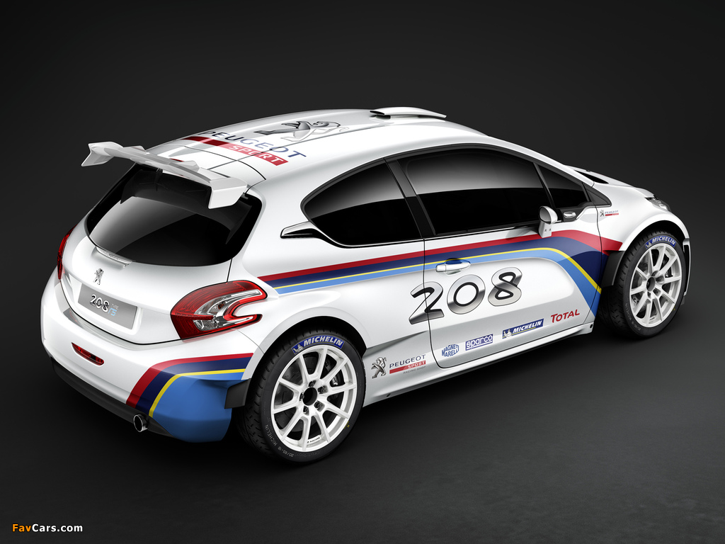 Peugeot 208 Type R5 2013 wallpapers (1024 x 768)