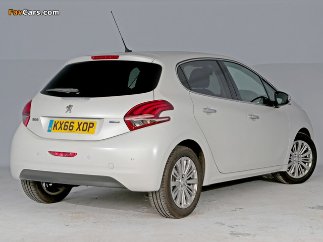 Peugeot 208 5-door UK-spec 2015 images (640 x 480)