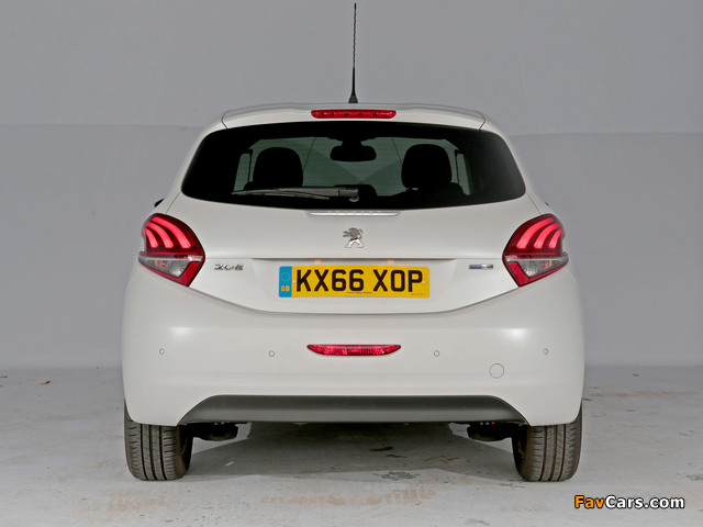 Peugeot 208 5-door UK-spec 2015 pictures (640 x 480)