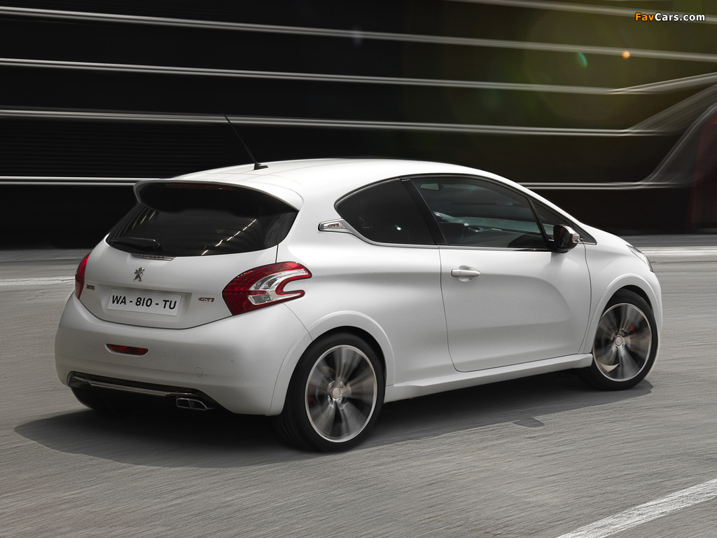 Pictures of Peugeot 208 GTi 2012 (1024 x 768)