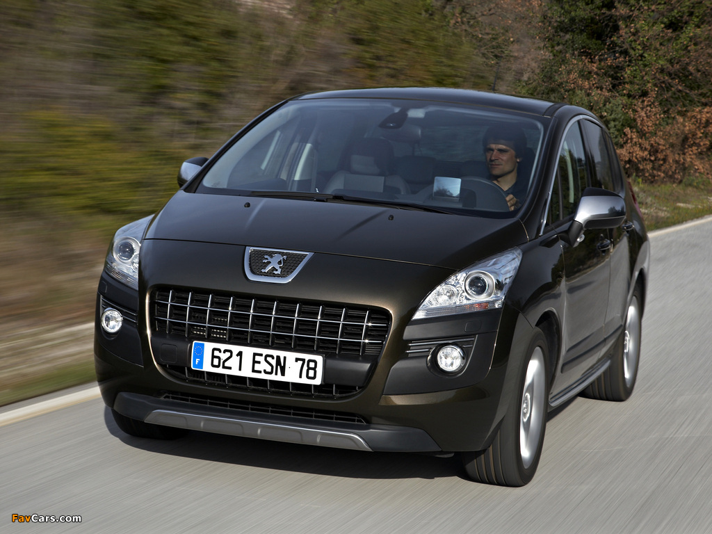 Images of Peugeot 3008 2009 (1024 x 768)