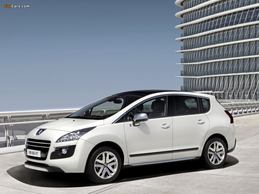 Images of Peugeot 3008 HYbrid4 2011 (1024 x 768)