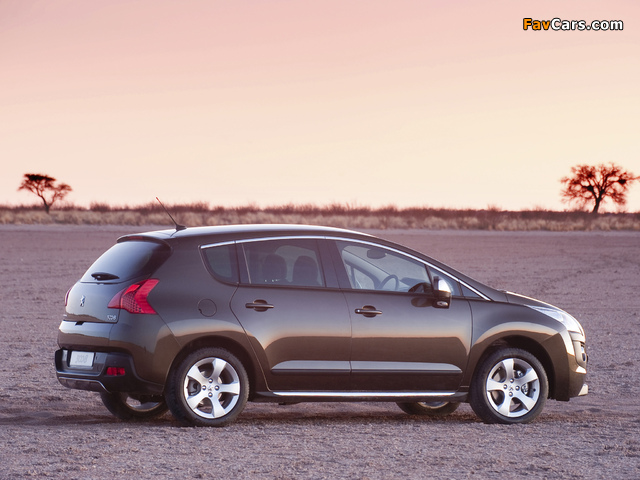 Peugeot 3008 ZA-spec 2010–13 pictures (640 x 480)