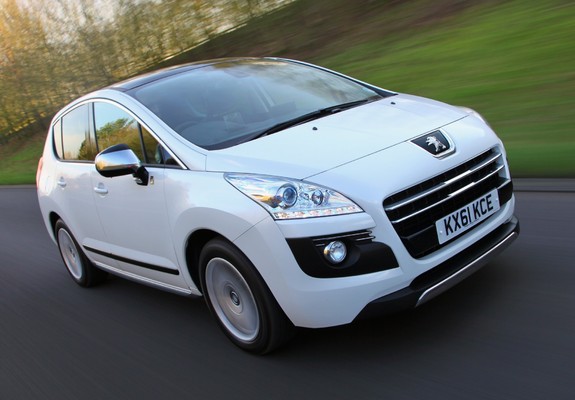 Peugeot 3008 HYbrid4 UK-spec 2011 photos