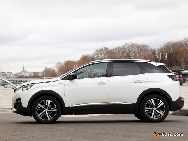 Peugeot 3008 GT Line 2016 images (640 x 480)