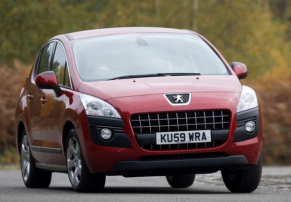 Photos of Peugeot 3008 UK-spec 2009