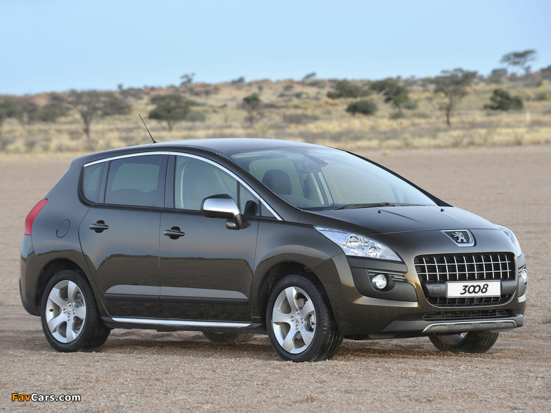 Photos of Peugeot 3008 ZA-spec 2010–13 (800 x 600)