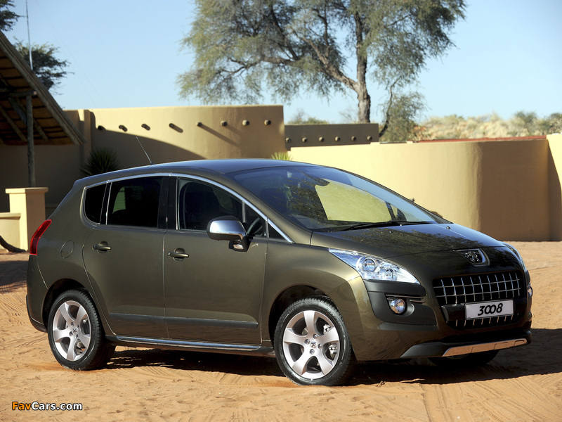 Pictures of Peugeot 3008 ZA-spec 2010–13 (800 x 600)