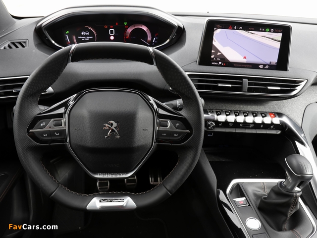 Pictures of Peugeot 3008 GT Line 2016 (640 x 480)