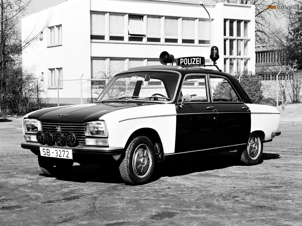 Images of Peugeot 304 Polizei 1969–79 (1024 x 768)