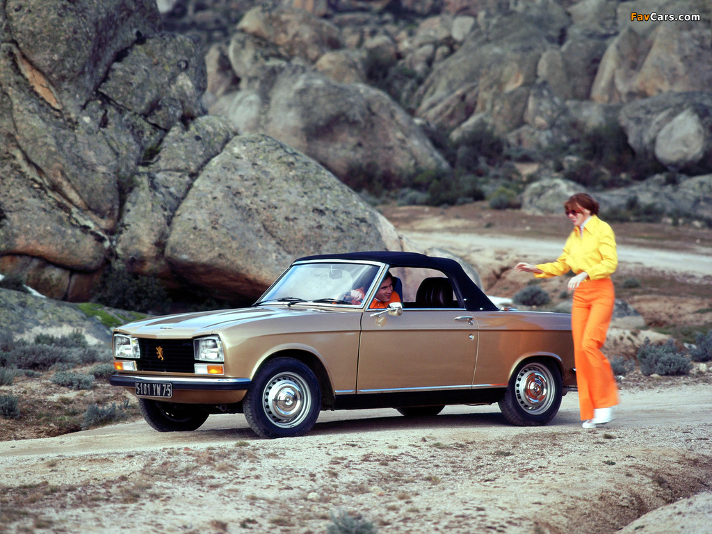 Peugeot 304 Cabriolet 1970–76 images (1024 x 768)