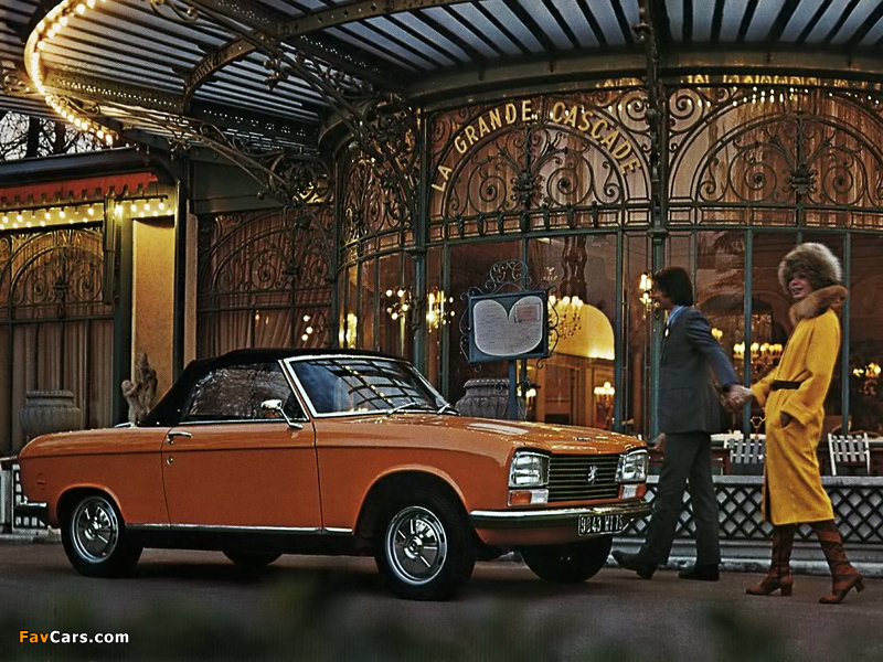 Peugeot 304 Cabriolet 1970–76 wallpapers (800 x 600)