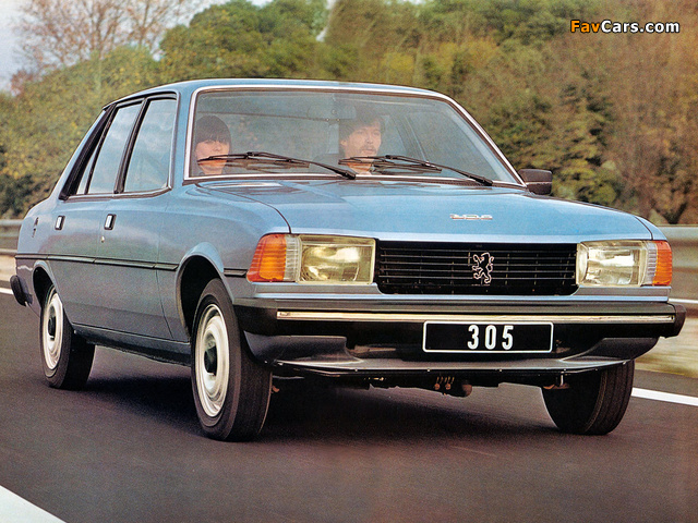 Peugeot 305 1977–82 wallpapers (640 x 480)