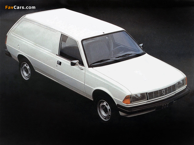 Peugeot 305 Fourgonnette 1982–90 wallpapers (640 x 480)