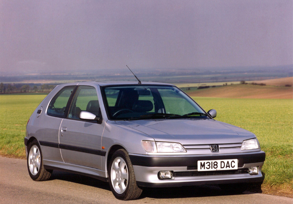 Images of Peugeot 306 S16 UK-spec 1993–97