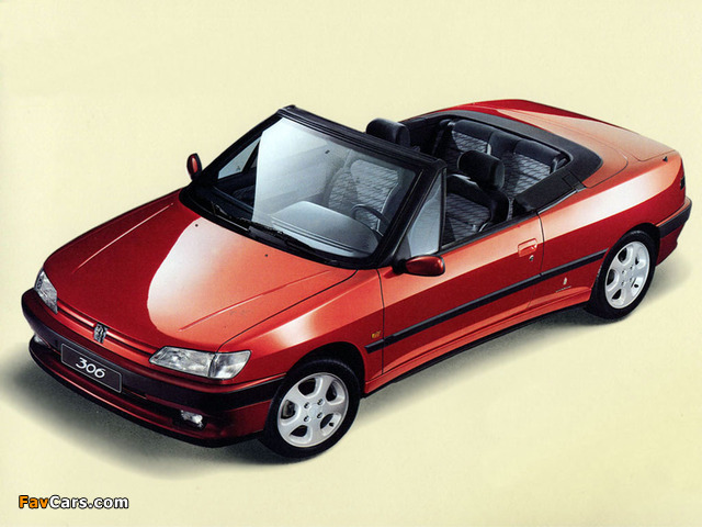 Peugeot 306 Cabriolet 1994–97 photos (640 x 480)
