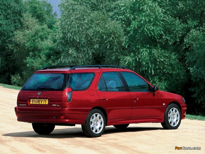 Peugeot 306 Break 1997–2002 images (800 x 600)