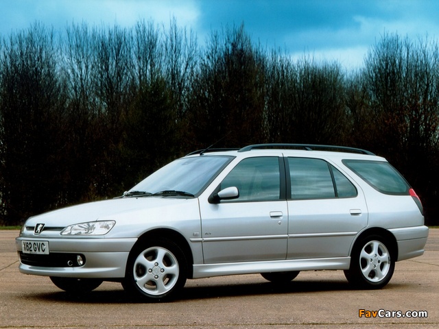 Peugeot 306 Estate 1997–2002 images (640 x 480)