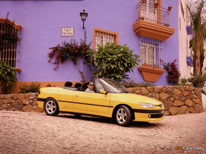 Peugeot 306 Cabriolet 1997–2002 images (800 x 600)