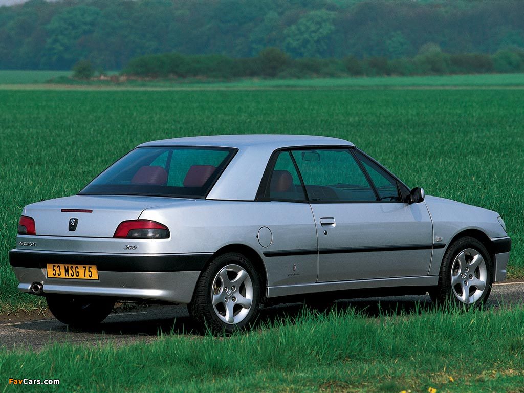Peugeot 306 Cabriolet 1997–2002 photos (1024 x 768)