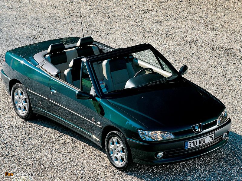 Peugeot 306 Cabriolet 1997–2002 wallpapers (800 x 600)