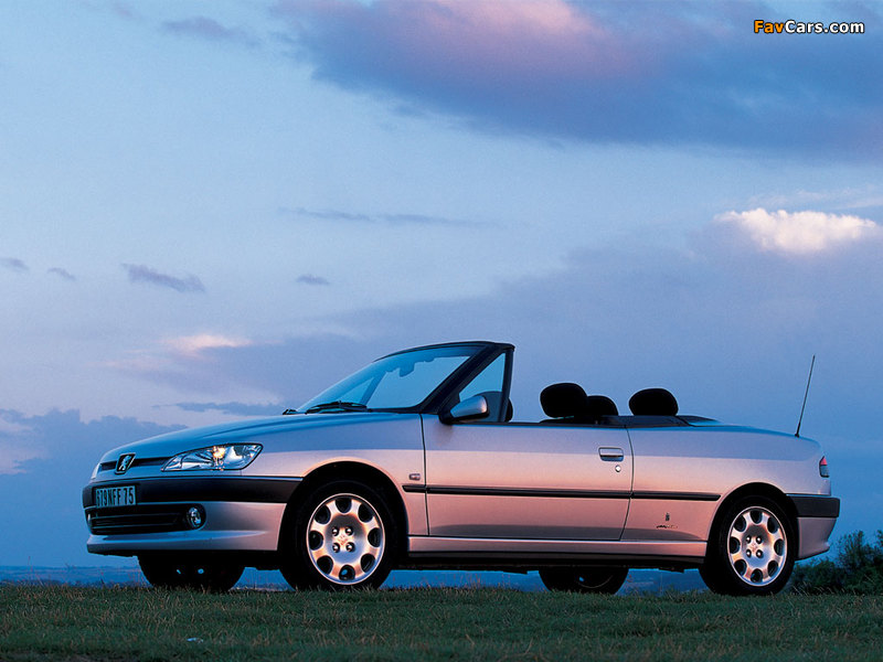 Photos of Peugeot 306 Cabriolet 1997–2002 (800 x 600)