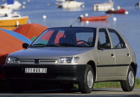 Pictures of Peugeot 306 5-door 1993–97