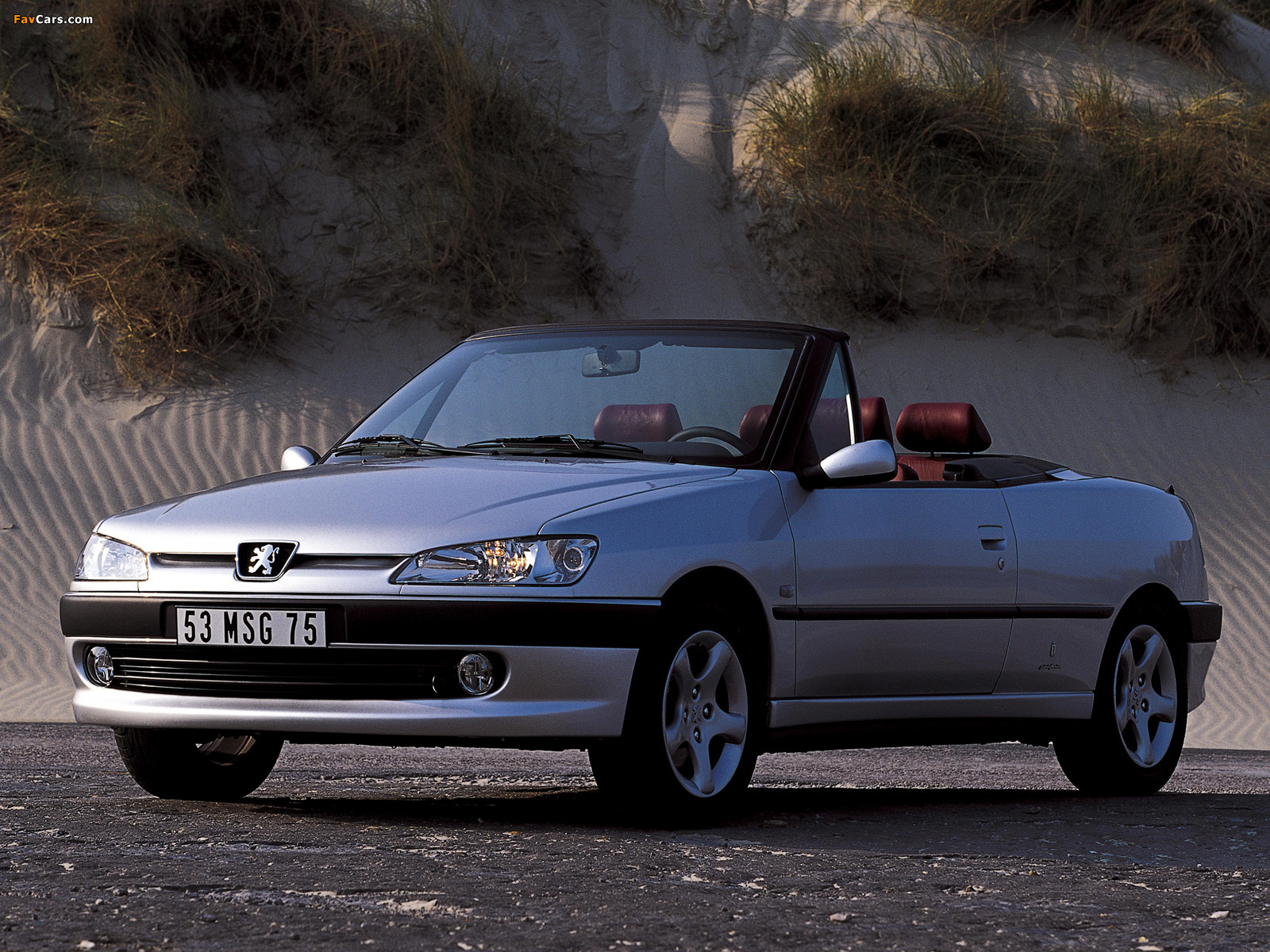 Peugeot 306 Cabriolet 1994–97 wallpapers (1600 x 1200)