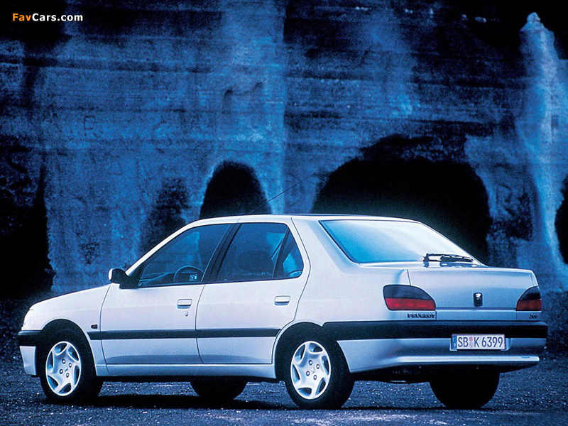 Peugeot 306 Sedan 1997–2000 wallpapers (800 x 600)