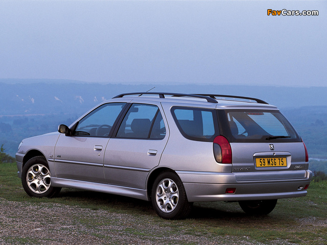 Peugeot 306 Break 1997–2002 wallpapers (640 x 480)
